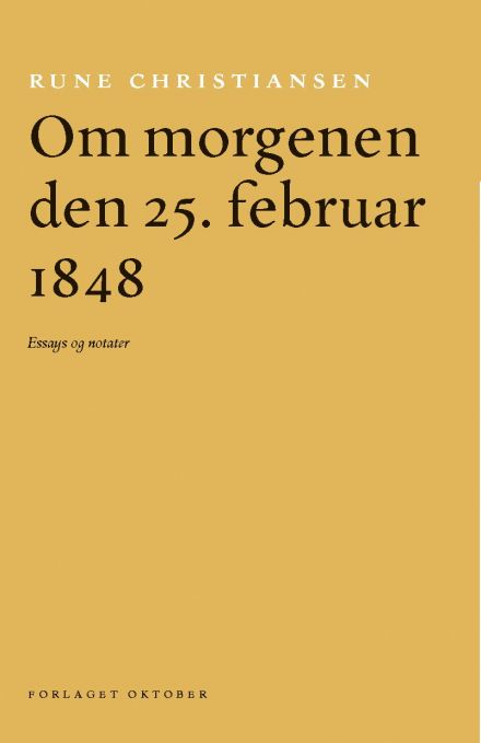 Om morgenen den 25. februar 1848