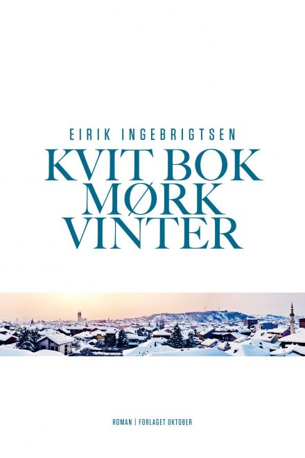 Kvit bok mørk vinter